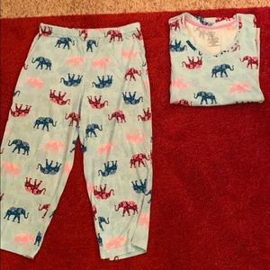 NWOT Elephant PJs